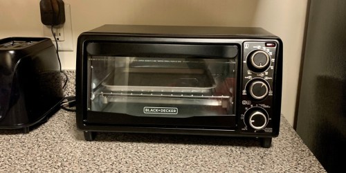 Black & Decker 4-Slice Toaster Oven Only $24 on Macys.online (Regularly $70)