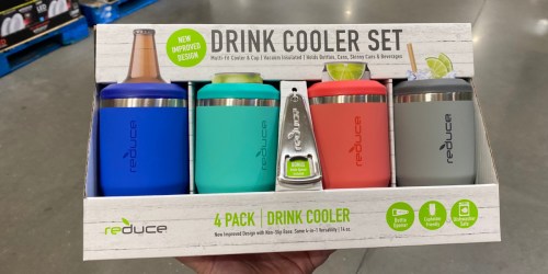 Insulated Drink Cooler 4-Pack Set Only $19.99 at Costco