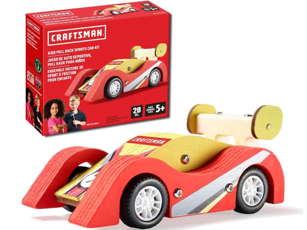 sports car kids building kit