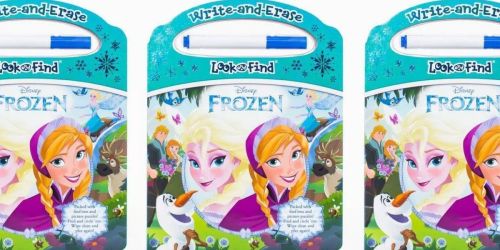 Disney Frozen Dry Erase Activity Book Only $4.99 on Amazon or Target.online (Regularly $11)