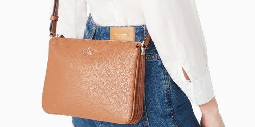 Kate Spade Triple Gusset Crossbody Just $89 Shipped (Regularly $279)