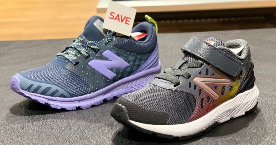 Two Kids New Balance Sneakers