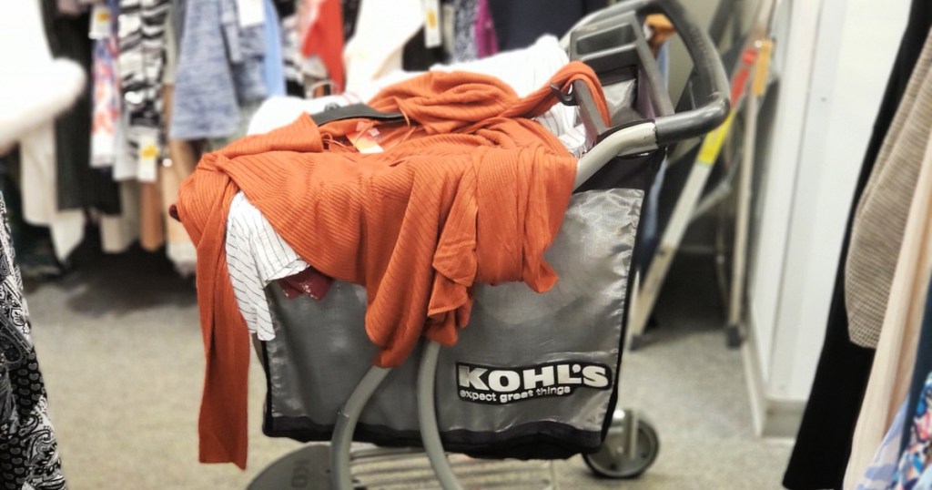 Kohl's shopping cart