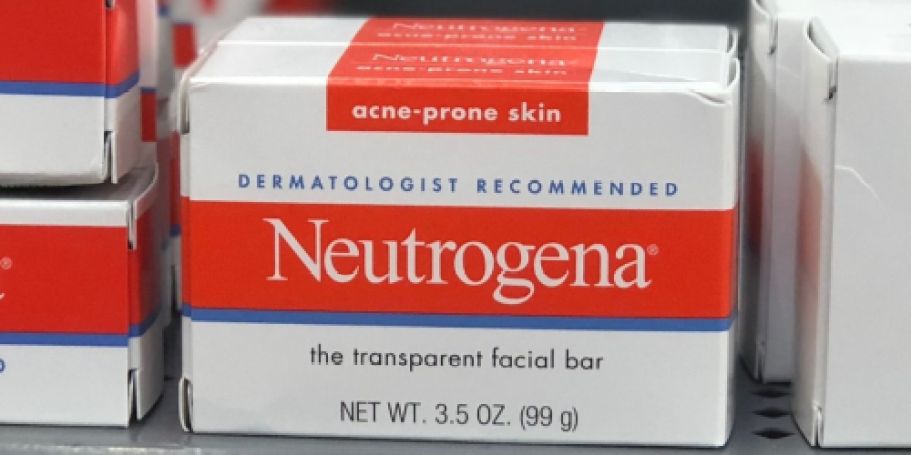 TWO Neutrogena Facial Bars Just $4.83 Shipped on Amazon