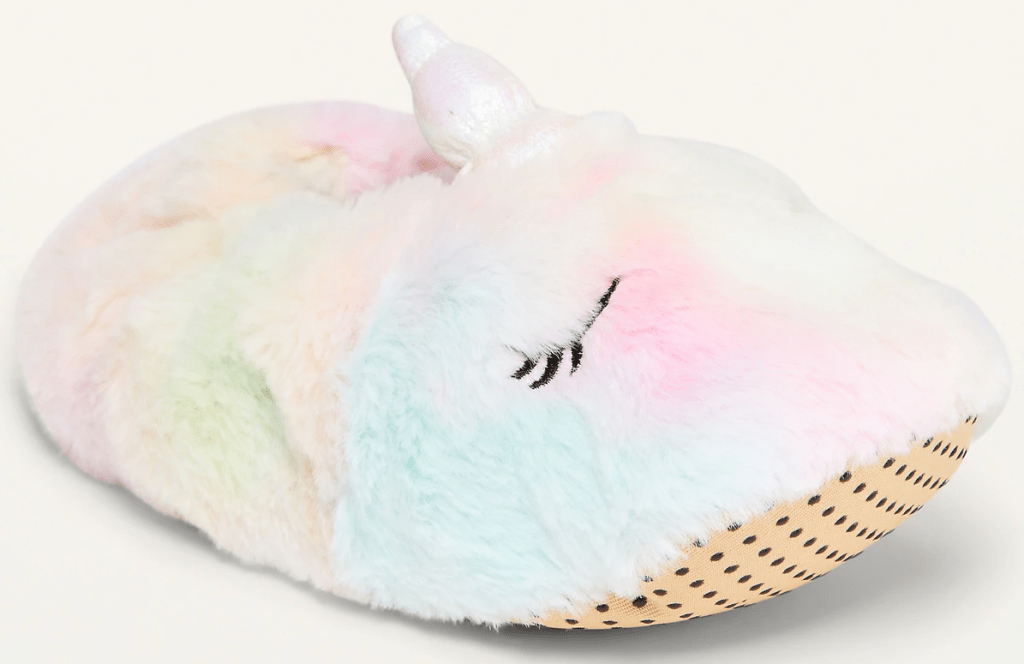 unicorn slipper