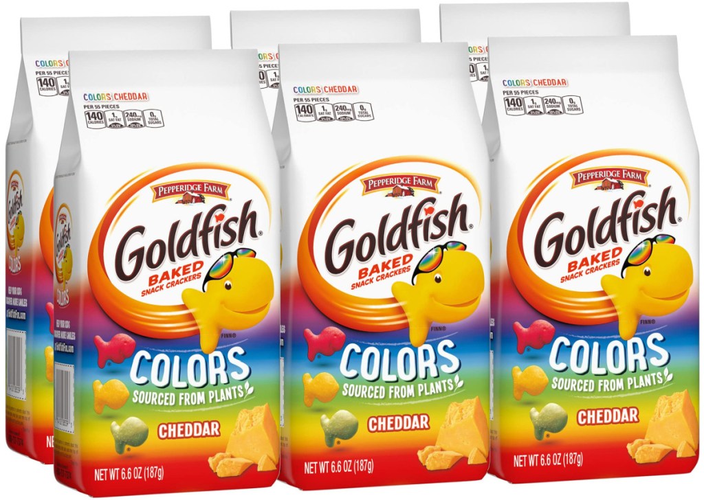 pepperidge farm colors goldfish