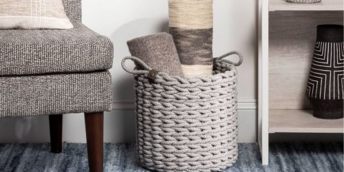 Project 62 Woven Rope Storage Baskets from $7.70 on Target.online (Regularly $14) | Online Only