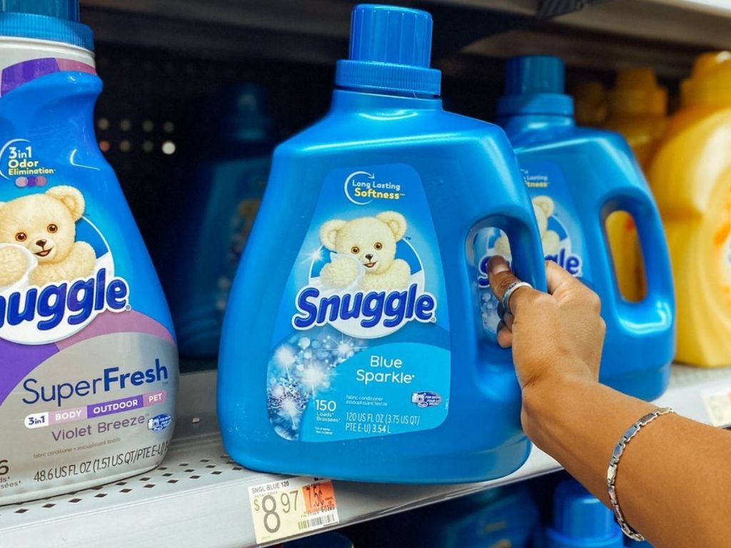 Snuggle Fabric Softener Jug