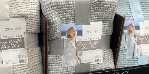 Score this Barefoot Dreams Waffle Knit Throw Dupe for Only $19.98 at Sam’s Club