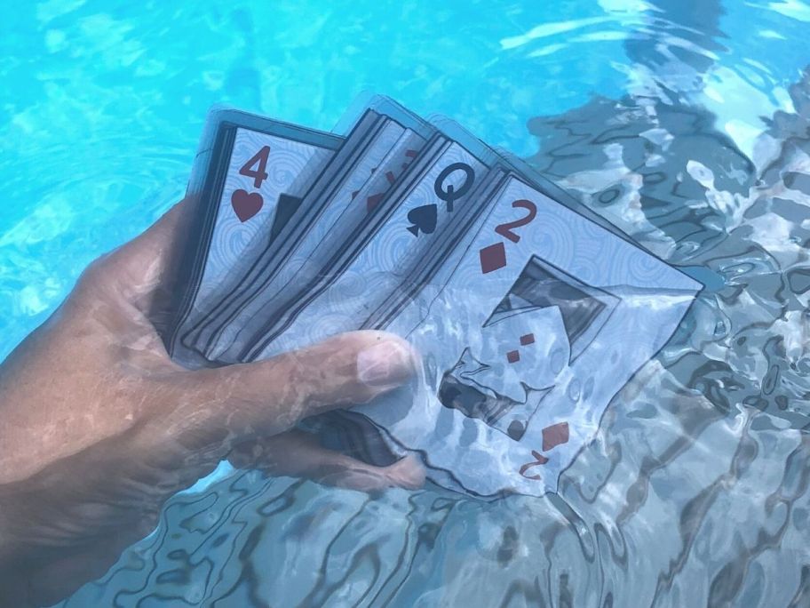 Waterproof playing cards