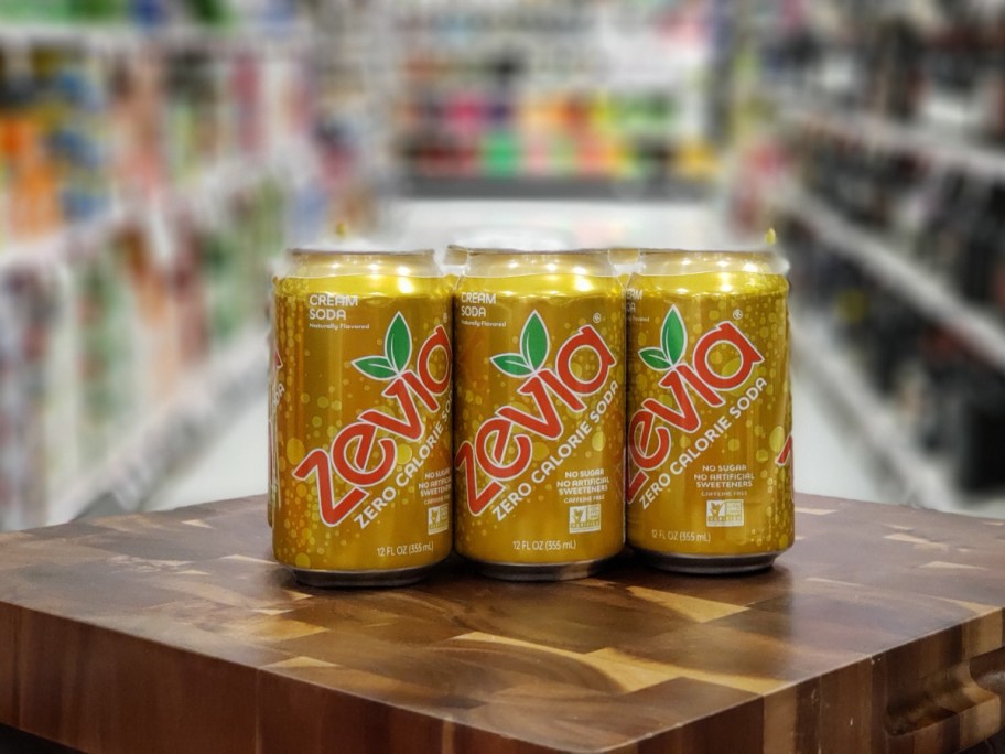 Zevia cream soda 6-pack