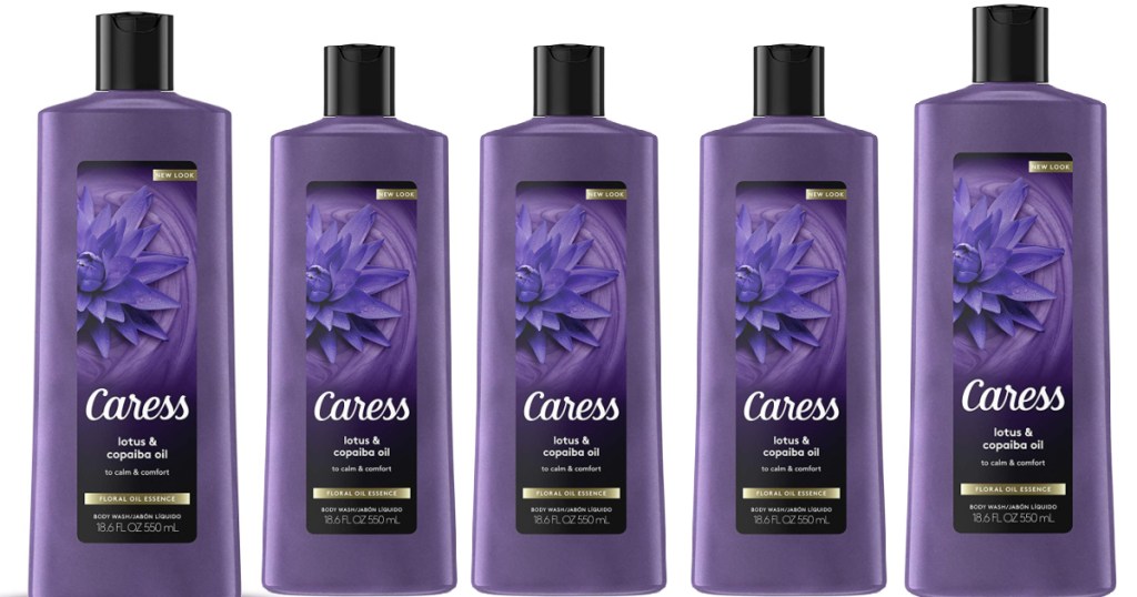 5 caress body wash