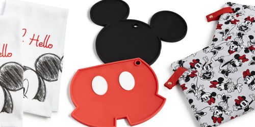 Disney Kitchen Towels, Pot Holders & More Only $7.49 on Macys.online (Regularly $18)