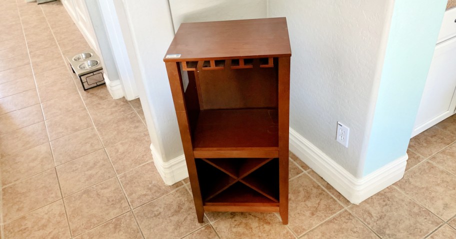 goodwill find wine cabinet