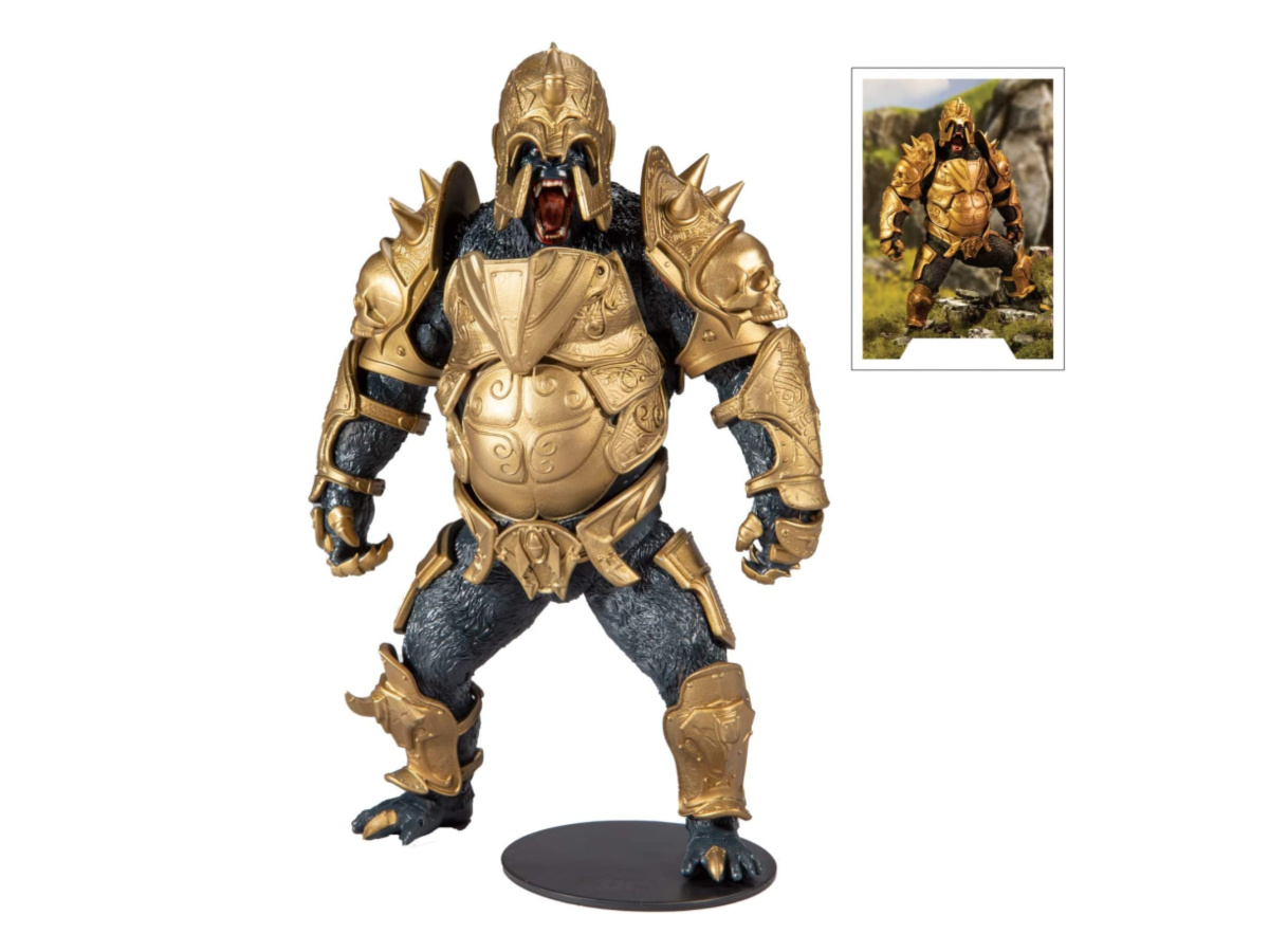 gorilla grodd toy with card