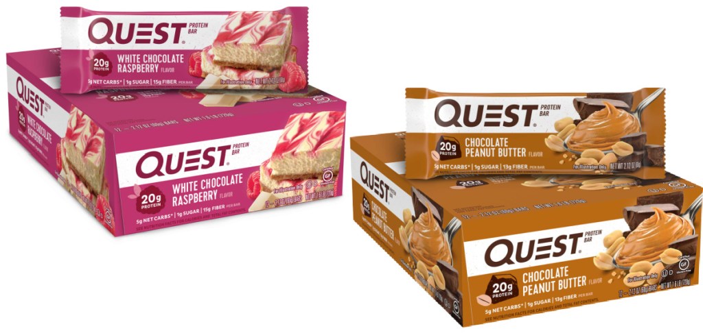 quest nutrition protein bars