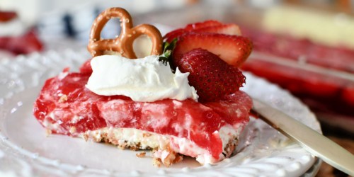 Strawberry Pretzel Salad is a Classic Summertime Treat!