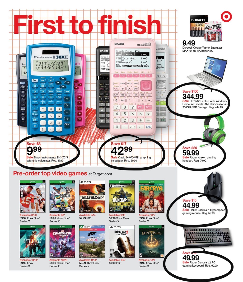 target ad scan