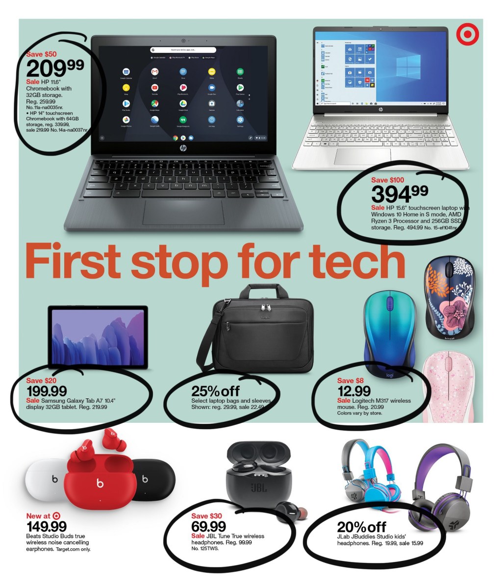 target ad scan