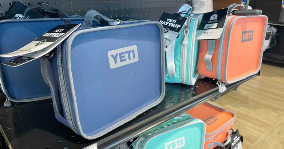 yeti lunch box on shelf