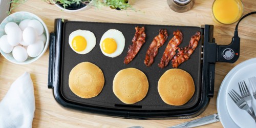 Bella Nonstick Griddle Just $19.99 on BestBuy.online (Regularly $30) | Great for Cooking Breakfast