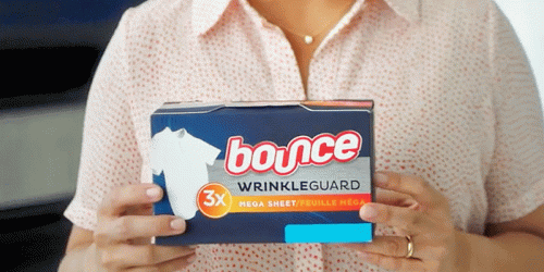 Bounce WrinkleGuard Dryer Sheets 120-Count Only $5.84 Shipped on Amazon