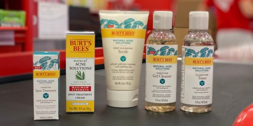 $26 Worth of Burt’s Bees Acne Products Just $14.67 After Target Gift Card