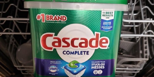 Cascade onlineplete ActionPacs 90-Count Tub Just $14.99 at Costco