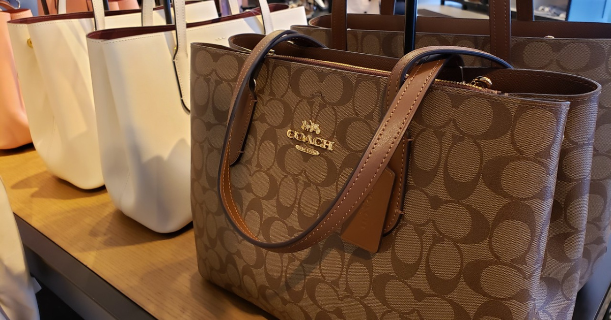 Coach tote bags