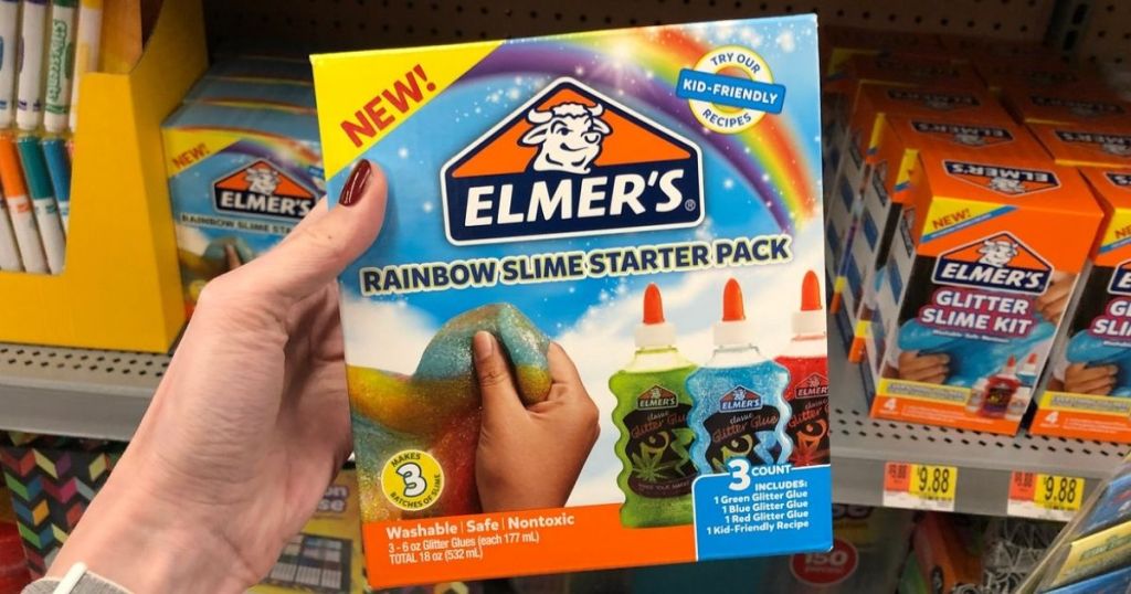 Elmer's Rainbow Slime Starter Pack