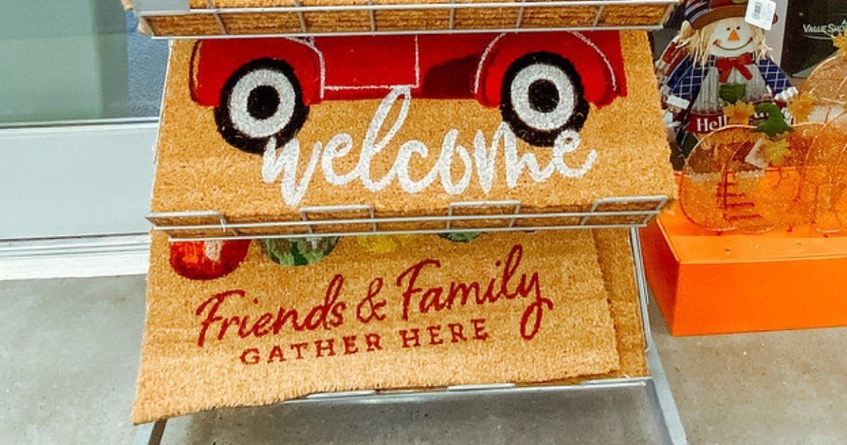 Fall Doormats at Michaels