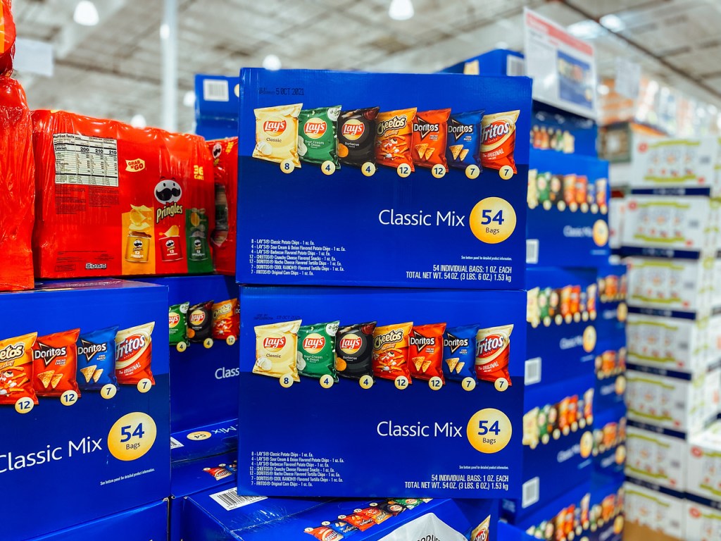 Frito Lay Boxes at Costco 