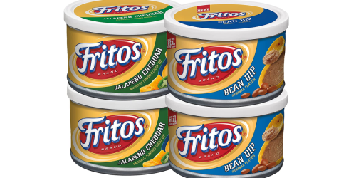 Fritos Dip Variety Pack Only $8.24 on Amazon (Just $2.06 Per Can)