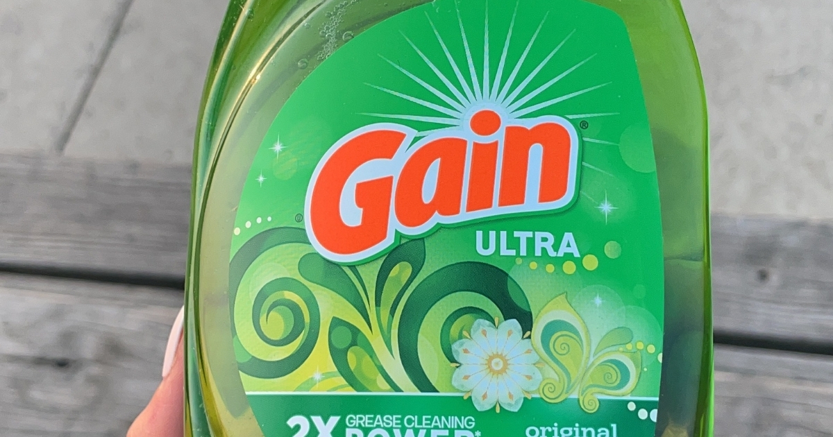 Gain Ultra Dishwashing Liquid Dish Soap 21.6