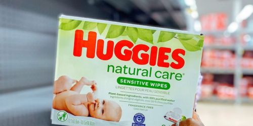 Huggies Natural Care Baby Wipes 528-Count Only $12.40 Shipped on Amazon