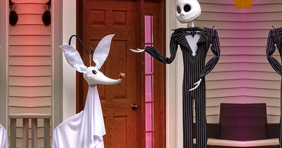 Jack Skellington and Zero Decor