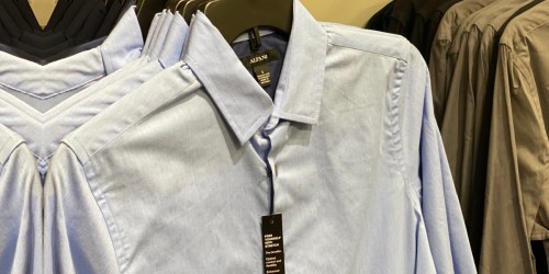 Men’s Dress Shirts from $4.93 on Macys.online (Regularly $50)