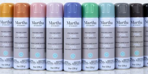 Martha Stewart Spray Paint & Primers Only $4.99 Shipped