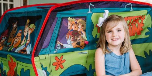 Scooby Doo Mystery Machine Kids Play Tent Only $10 on Amazon or Walmart.online (Regularly $25)