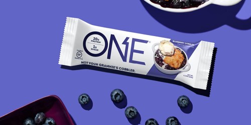 ONE Protein Bars 12-Packs from $13 Shipped on Amazon (Regularly $25)