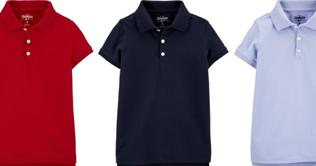 OshKosh Uniform Polo Shirts