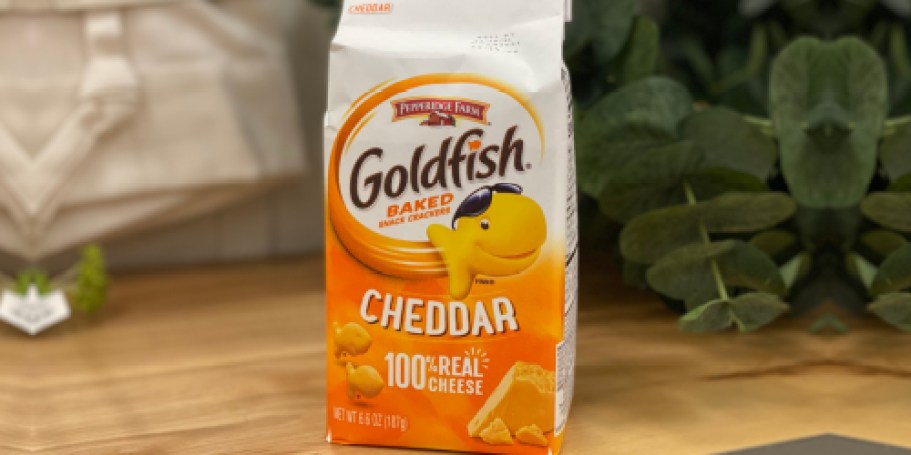 Goldfish Crackers Bag Only $1.87 Shipped on Amazon | Lots of Flavors!