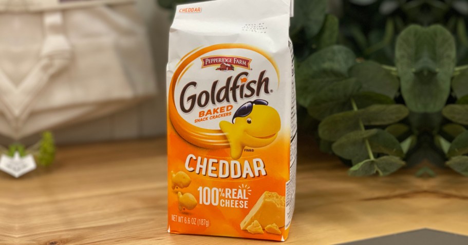 Goldfish Crackers Bag Only $1.87 Shipped on Amazon | Lots of Flavors!