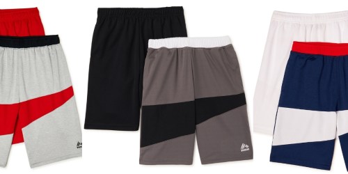 Boys Athletic Shorts 2-Packs from $7 on Walmart.online (Regularly $15)