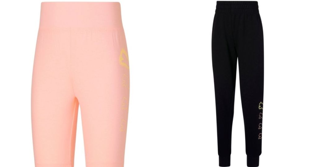 Puma girls shorts and leggings