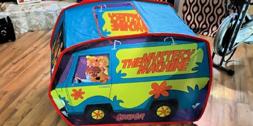 Scooby-Doo Mystery Machine Pop-Up Tent Only $11 on Amazon or Walmart.online (Regularly $20)