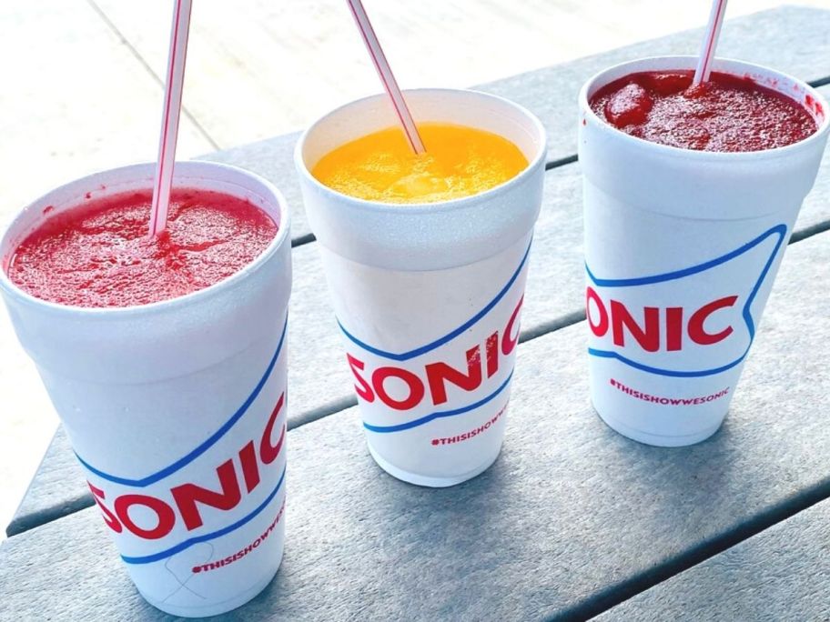 Sonic Uncorked Wine Slushies