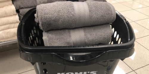 Up to 60% Off Dorm Room Essentials on Kohls.online | Towels, Storage Furniture & More