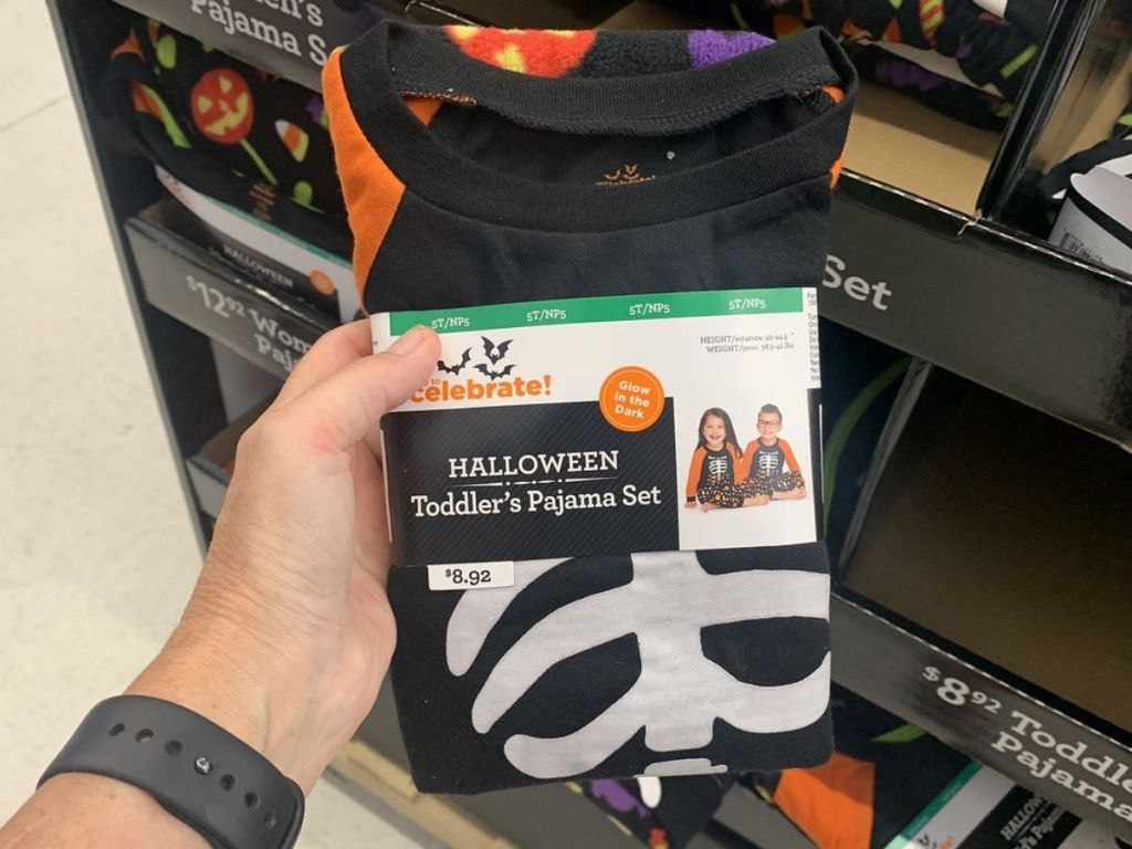 Toddler Halloween Family Pajamas at Walmart