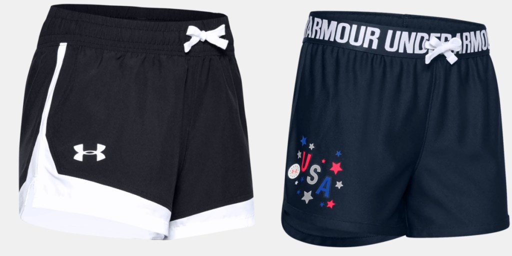 UA kids shorts